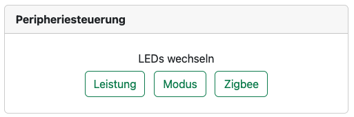 cod.m ZigBee Coordinator V1.0 LED Control